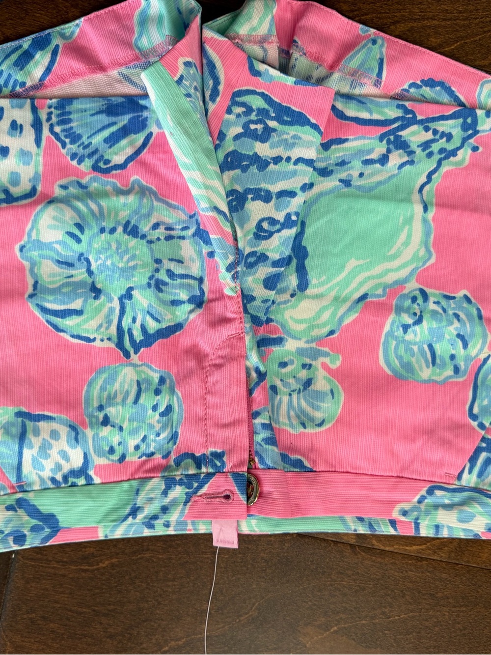 Women’s Pink Lilly Pulitzer Shell-Print Shorts
